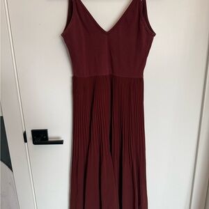 Wilfred Deep Red Maxi Dress